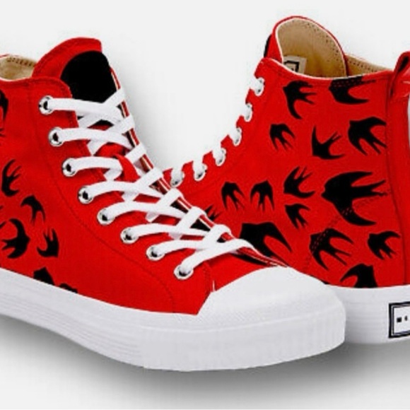 Alexander McQueen High Top Sneakers - Designer Sneakers in great condition! - Picture 2 of 11